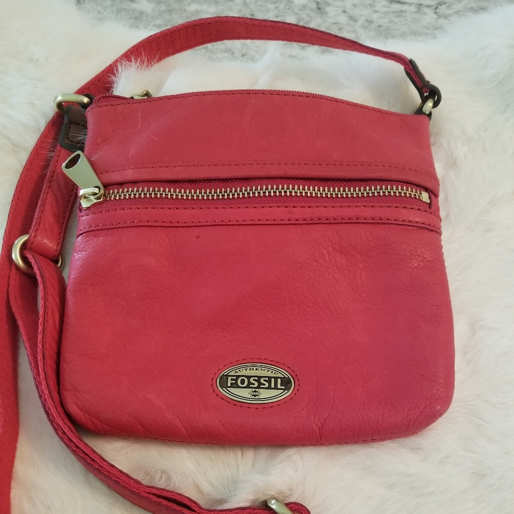 Fossil vintage leather crossbody